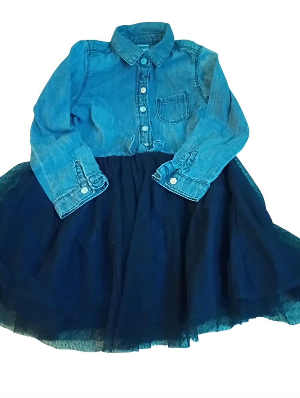 Denim Tutu Dress Oshkosh 4T Super Cute